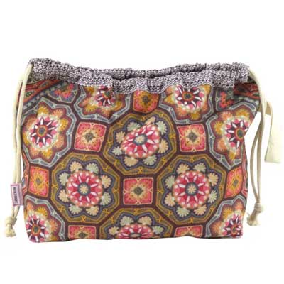Persian Tiles Drawstring Bag Draw17