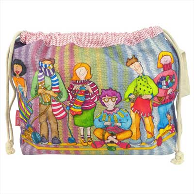Yarn Club Drawstring Bag Draw05