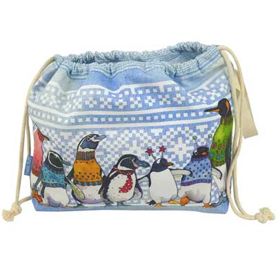 Penguins In Pullovers Drawstring Draw06