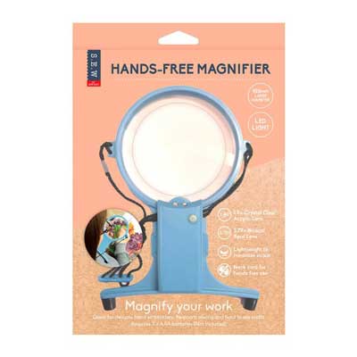 Hands Free Magnifier Led Light Sw989