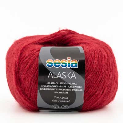 Alaska 8ply 50gms 1559 Red