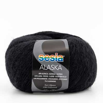 Alaska 8ply 50gms 0067 Black