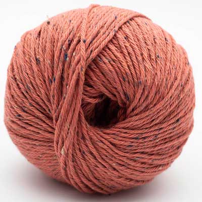 Gossypium Cotton Tweed 8ply 50gms 07 Rusty Red
