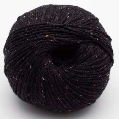 Gossypium Cotton Tweed 8ply 50gms 19 Black