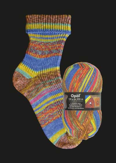 Opal Hundertwasser 4ply 100gms 2100 Hundertwassers werk