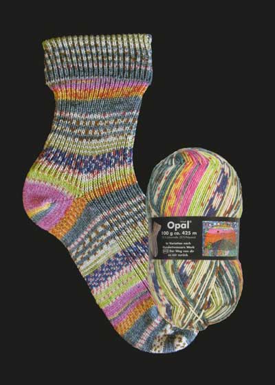Opal Hundertwasser 4ply 100gms 2107 Hundertwassers werk
