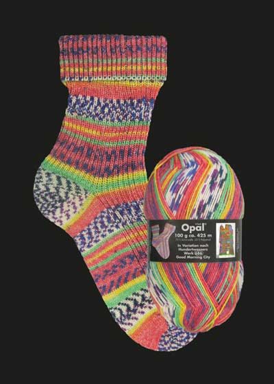 Opal Hundertwasser 4ply 100gms 2102 Hundertwassers werk