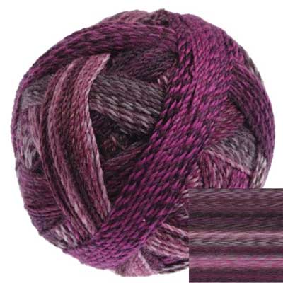 Zauberball Starke 6 8ply 150gms 2543 Dark Roses Inspiration