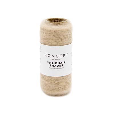 Concept 50 Mohair Shades 2ply 20gms 11 Very Light Rose Laceweigh