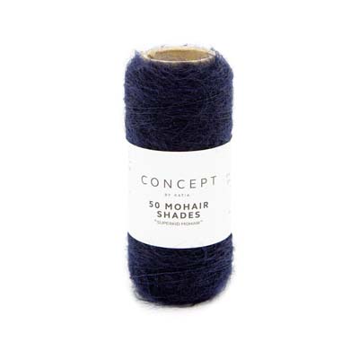 Concept 50 Mohair Shades 2ply 20gms 35 Night Blue Laceweight
