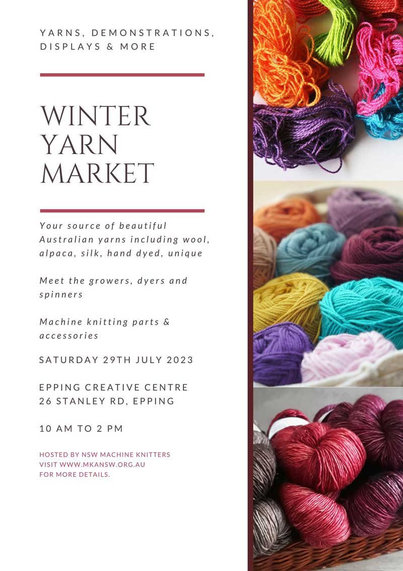 Epping Winter Yarn Market 29JUN24