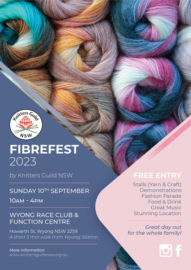 NSW Knitters Guild Fibrefest 13OCT24